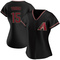 Black Andrew Young Women's Arizona Diamondbacks Alternate Jersey - Replica Plus Size