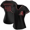 Black Madison Bumgarner Women's Arizona Diamondbacks Alternate Jersey - Replica Plus Size