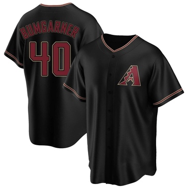 Black Madison Bumgarner Youth Arizona Diamondbacks Alternate Jersey - Replica