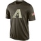 Olive Men's Arizona Diamondbacks Dri-Fit Salute To Service KO Performance T-Shirt - Big Tall
