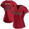 Red Taylor Widener Women's Arizona Diamondbacks Alternate Jersey - Replica Plus Size