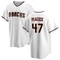 White Matt Peacock Youth Arizona Diamondbacks Home Jersey - Replica